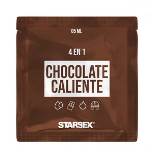 Sachet Lubricante 4 en 1 Chocolate Caliente 5ml